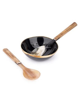 Cuenco de Lujo Hecho a Mano Estilo Ángel Redondo Decorativo para Comedor de Tradebyd - Product Image 3