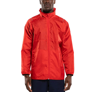 New Arrival Behram International Men's High Quality Custom Hooded Windbreaker Jacket Quick Dry Lightweight Breathable Nylon - Product Image 1