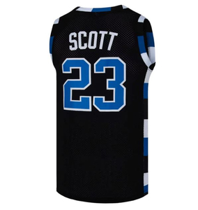 Ensemble d'uniformes de basketball personnalisés de haute qualité, unisexe, maillot et short imprimés par transfert thermique, respirant, séchage rapide, polyester, vêtements d'équipe - Product Image 1