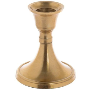 <b>Black</b> Iron <b>Candlestick</b> Holder With Ring Handle Durable Home Decoration Metal Candle Stand Tabletop Candle Holder - Product Image 4