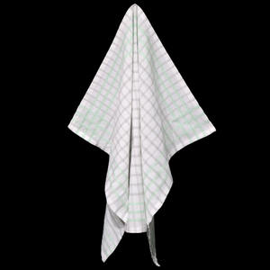 Serviette de cuisine 100% coton à motif à carreaux, super absorbante, douce, pour usage en cuisine - Product Image 1