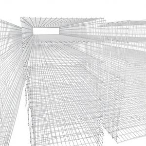 Canaux de câblage en treillis ouverts en acier inoxydable 304, galvanisés pour courants faibles, pour câblage complet - Product Image 1
