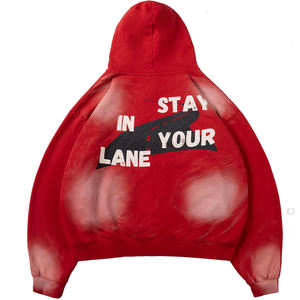 Custom <b>Men's</b> <b>Zip</b>-<b>Up</b> Regular Fit 100% Cotton Winter <b>Hoodie</b> Regular Weight <b>Fleece</b> for US Private Label Brands Embroidery - Product Image 4