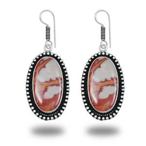 Nouvelles boucles d'oreilles pendantes bohèmes vintage en argent avec cristaux colorés, assortiment d'accessoires de bijoux plaqués argent fin, cadeau de fête - Product Image 3