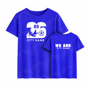 Camiseta Personalizada al por Mayor para la Copa Mundial de Fútbol 2026, Diseño Deportivo Rojo para Hombre, Camiseta para Fanáticos 2026 con Nombre de la Ciudad, Cuello Redondo - Product Image 2