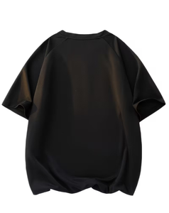 Men Sporty Crew Neck Short Sleeve Breathable Quick Dry Knitted Polyester/Cotton 180g Summer Casual T-Shirt Set - Product Image 5