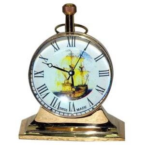 Horloge de table de bureau aspect nautique vintage design antique article de décoration d'intérieur le plus vendu produit standard de qualité supérieure - Product Image 5