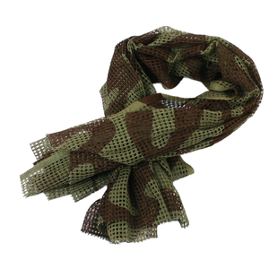 Chiến Thuật Thể Thao Net Khăn Dệt Kim Khăn Choàng Cho Hoạt Động Ngoài Trời Cuộc Phiêu Lưu, Đầu Scrim Net 100% Cotton - Product Image 6