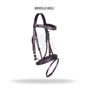 Brida BELI de tamaño completo para equitación inglesa, para la comodidad del caballo - Product Image 2