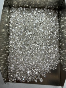 Prix de gros par carat, diamants de laboratoire de haute qualité, taille petite 0,6-2,9 mm, DEF VVS1, taille ronde excellente, pour la fabrication de bijoux - Product Image 3