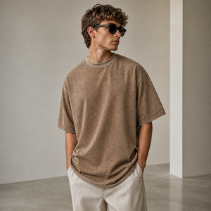 Camisetas de Hombre Personalizadas con Impresión OEM, Tejidas, Ecológicas, Transpirables, de Secado Rápido, 230 gramos, 100% Algodón, Manga Corta, Corte Regular, Estilo Urbano - Product Image 2