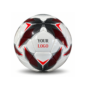 Ballon de football personnalisé avec logo, léger, cousu à la main, en cuir PU, vessie en butyle, 32 panneaux, qualité supérieure, directement de l'usine - Product Image 1