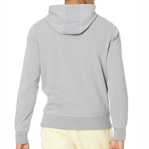 Sweats à capuche en vente à prix abordable, 100% coton molletonné, nouveaux sweats à capuche personnalisables avec logo, sweats à capuche épais et unis pour hommes, pull-over uni. - Product Image 2