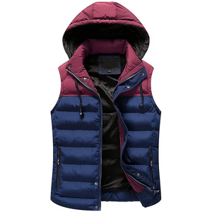 Gilet matelassé personnalisé OEM, veste d'équitation tendance, vêtements d'hiver décontractés, gilet rembourré, manteau, veste matelassée pour homme - Product Image 4