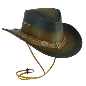 GENERSA SPORTS GS-CBH-ZY-0099 Chapeau de cowboy en polyester unisexe marron à large bord, décontracté pour l'extérieur, réglable, toutes saisons, adulte 58-60CM - Product Image 4