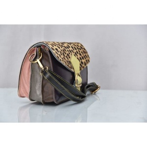 New Western Recycled Leather Crossbody Bag Multi Color Hot Selling Purse Women's Stylish <b>Unique</b> Multi Colored Shoulder Sling Bag - Product Image 6