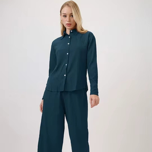 Pantalons et jupes pour femmes, faible MOQ, printemps-été, écologiques, respirants, décontractés, dentelle, imprimé floral, grande taille, robe midi pour femmes - Product Image 1