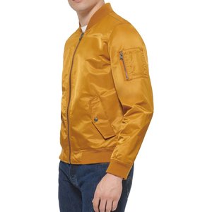 Royal Blue And Black <b>Jacket</b> Premium Wool Blend Bomber <b>Jacket</b> For Men And Women Casual - Product Image 1