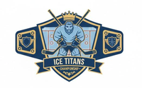 Ceinture de champion Ice Titans en cuir véritable, nouvelle ceinture de champion personnalisée.