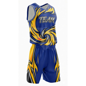 Uniforme de Baloncesto Personalizado al por Mayor de Alta Calidad, de Secado Rápido y Transpirable, Uniforme de Equipo Sublimado - Product Image 4