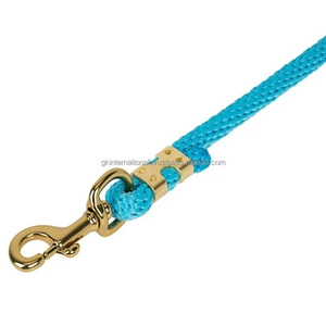 High Quality Horse Cotton Lead Rope with <b>Bolt</b> Snap <b>Hook</b> Horse Lead Rope Equestrian Cotton Poly Lead Rope for horses - Product Image 6