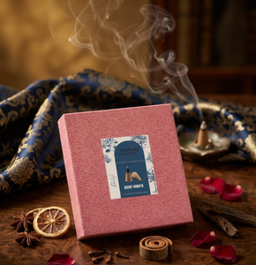 ธูปหอมรูปกรวย MELTING AROMAS MDC015 ปลอดภัยต่อสิ่งแวดล้อม กลิ่นหอมธรรมชาติจากกำยาน บรรจุกล่อง ออร์แกนิค กลิ่นหอมยาวนาน เหมาะสำหรับใช้ในบ้าน - Product Image 1