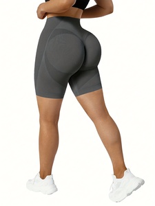 Shorts de sport sans couture à taille haute pour femmes, shorts de yoga, shorts de fitness extensibles pour la salle de sport - Product Image 1