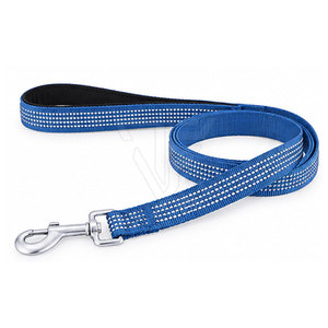 Ensemble collier et laisse pour chien avec sangle de cou réglable en néoprène solide, boucle sécurisée, anneau en D, coutures soignées pour chiens - Product Image 4
