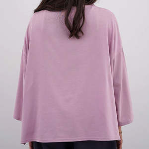 Camiseta Básica para Mujer, Tejido Cómodo y Transpirable, Alta Calidad de Exportación, Corte Ajustado Informal, Poliéster/Algodón, Color Personalizado - Product Image 6