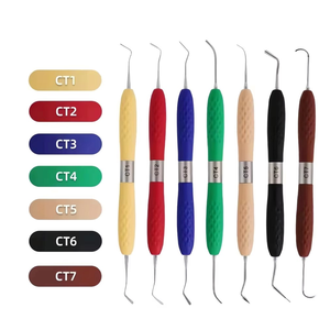 Couteau de Restauration Esthétique, Outil de Remplissage en Résine Médicale, Manche en Silicone, Instrument Dentaire, Kit de Soins Bucco-Dentaires pour Dentiste - Product Image 3