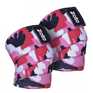 Camouflage Elastic Knee Support <b>Wraps</b> with Custom Logo Heavy Duty <b>Gym</b> Leg Compression <b>Wraps</b> Bulk Wholesale - Product Image 5