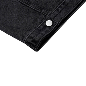 Men's High Quality Canvas Casual Jacket Winter Washable Fitted Style Stand Zipper Hand-<b>Warmer</b> Pockets Top Seller OEM Service - Product Image 2