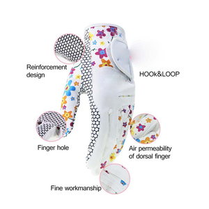 Gants de golf TERZO SPORTS pour hommes en cuir PU de haute qualité avec fermeture à boucle, main gauche, design de logo personnalisé, respirants - Product Image 6