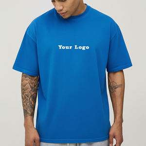 Meilleures ventes : T-shirt homme personnalisé 100 % coton, couleur unie, col rond, respirant, style hip-hop, coupe ample, haute qualité, tendance, léger - Product Image 6
