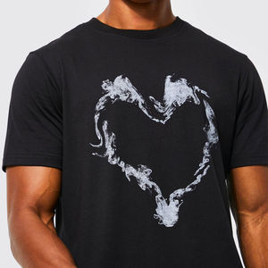 T-shirt pour homme à impression sérigraphique, design personnalisé, fabrication en usine, prix raisonnables - Product Image 3