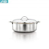 Prix usine vente chaude classique Hot pot grande capacité non toxique meilleur restaurant hôtel mini poignée sûre commerciale
