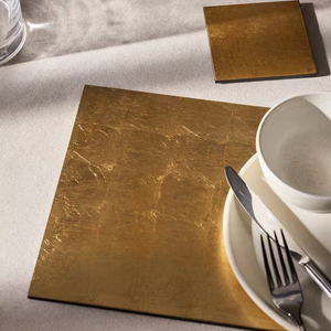 Wholesale Lacquer <b>Placemat</b> Handmade Vietnam Decorative Dining Mat Premium Tableware Elegant Home Restaurant Factory Direct - Product Image 3