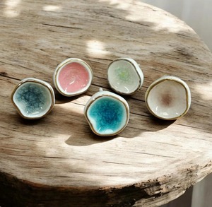 Colorful <b>Ceramic</b> Single Hole Modern Handcrafted Kitchen Cabinet Door <b>Knob</b> Furniture <b>Drawer</b> Handle - Product Image 6