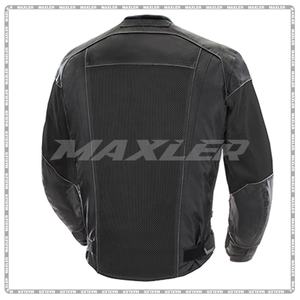 Veste de moto d'été pour femme approuvée CE Doublure imperméable détachable avec fermetures à glissière de ventilation et col montant - Product Image 2
