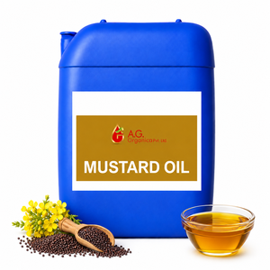 Aceite de Semillas de Mostaza 100% Puro, Orgánico, Natural, Prensado en Frío, Sin Refinar, Premium, para Cabello, Piel, Masajes y Cocina, OEM, a Granel - Product Image 1