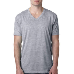 Camiseta con Cuello en V y Logotipo Personalizado, Ropa de Primera Calidad, Camisetas Lisas al por Mayor para Hombre, Proveedor Mayorista de Camisetas - Product Image 1