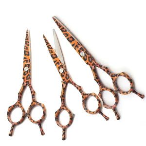 Tijeras de Peluquería de Acero Inoxidable para Hombre, Diseño Personalizado 2026, Punta Afilada, para Entrenamiento y Uso Profesional en Salón de Belleza - Product Image 1