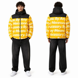 <b>Cheap</b> Price Men <b>Puffer</b> <b>Jacket</b> OEM Customized Logo Solid Color Outdoor Wear Bubble Quilted Fashion Clothing Winter <b>Jacket</b> - Product Image 6