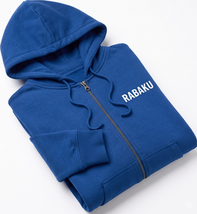 Sweat-shirt à capuche simple pour homme, veste décontractée à fermeture éclair intégrale avec poches kangourou pour un style streetwear quotidien - Product Image 5