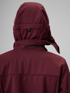 Custom <b>Women's</b> Softshell <b>Jacket</b> Hooded Outdoor Casual Windproof Zip Front Utility Pockets Lightweight Weather Resistant Apparel - Product Image 5