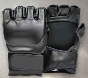 Guantes de Lucha MMA Personalizados al por Mayor, de Cuero PU Ecológico, Antideslizantes, Transpirables, Ligeros, con Cierre de Gancho y Bucle, Logotipo Personalizado para Gimnasio - Product Image 3