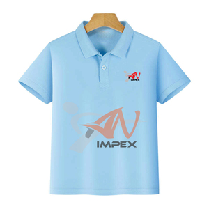 Camiseta Polo para Niños Pequeños al por Mayor, Uniformes Escolares Estampados, Ropa Infantil, Camiseta Polo Lisa Personalizada para Bebés - Product Image 2