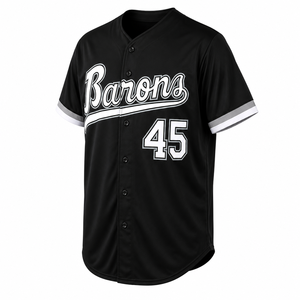Custom Adult Men's Baseball Jerseys-High Quality Custom Printed Designs Solid Colors Custom Logo Sizes Available Packaging - Product Image 4