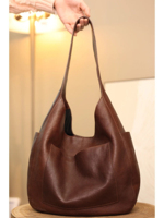 Sac hobo en cuir à bandoulière unique, personnalisable, de haute qualité, avec fermeture éclair, imperméable, service OEM pour usage quotidien