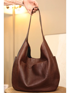 High Quality Customizable Fashion Single Strap Leather <b>Bag</b> Hobo Everyday use Best Manufacturing Oem Service Leather <b>Bag</b> Hobo - Product Image 5